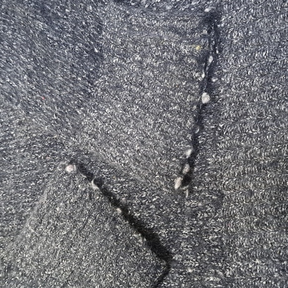 Vintage IB Diffusion Silk Angora Wool Blend Women's Cowl neck Sweater Large - Picture 6 of 8